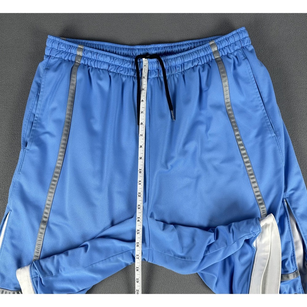 Air Jordan Shorts Mens 2XL Blue UNC Jumpman Basketball Baggy Lounge Vintage Y2K - Picture 10 of 13